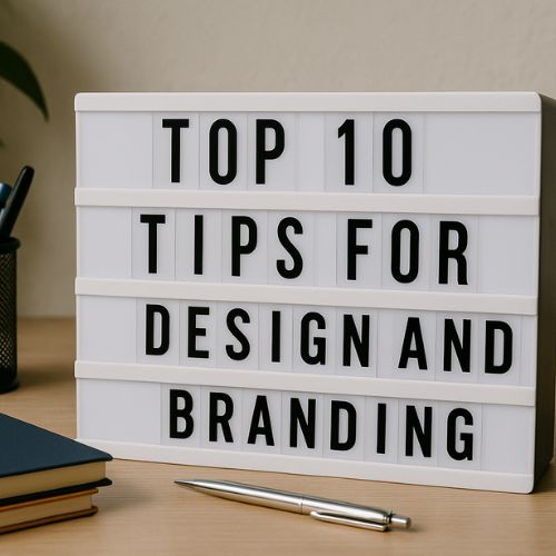 Top 10 tips for design and branding